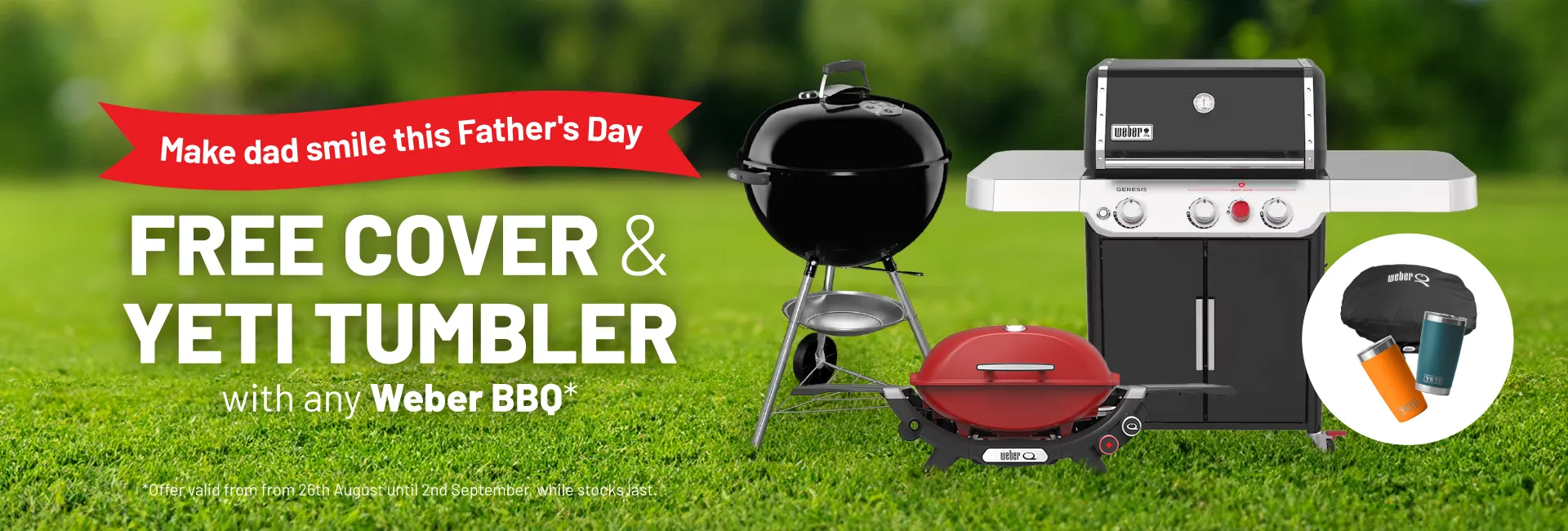 weber fathers day sale